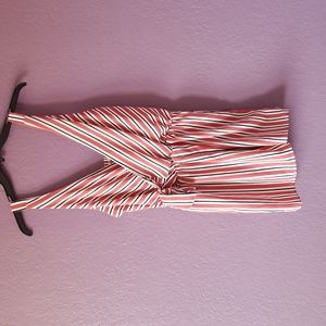 Mind Code Stripped Romper
